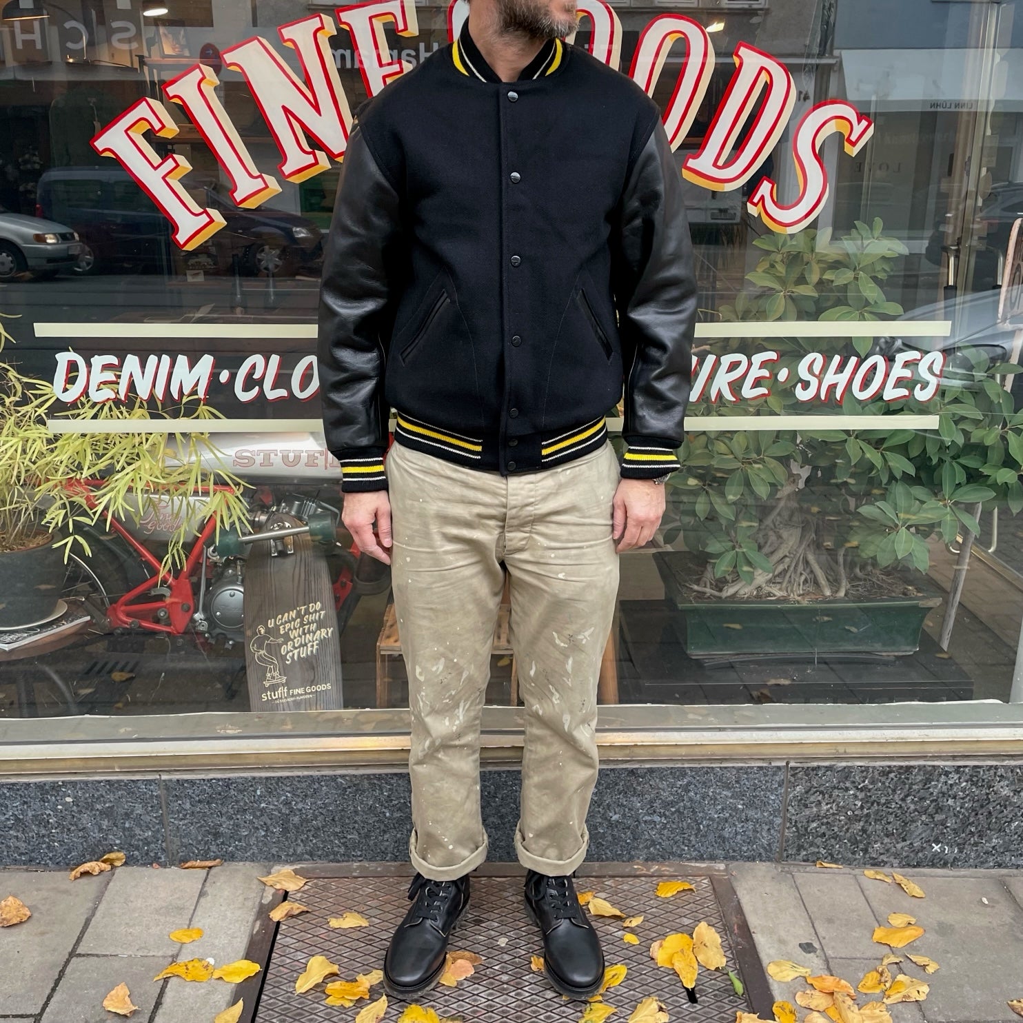 the real mccoy's | wool varsity jacket – stuf|f-official