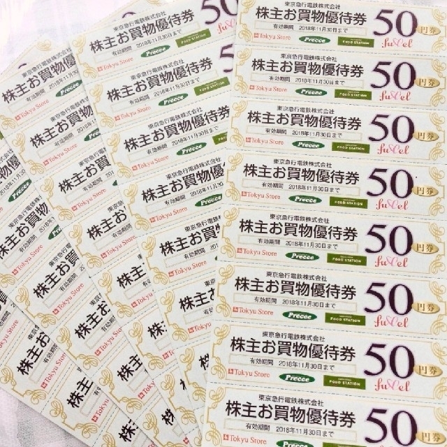 5/末☆東急ストア株主優待割引券入荷中 | Sun Ticket