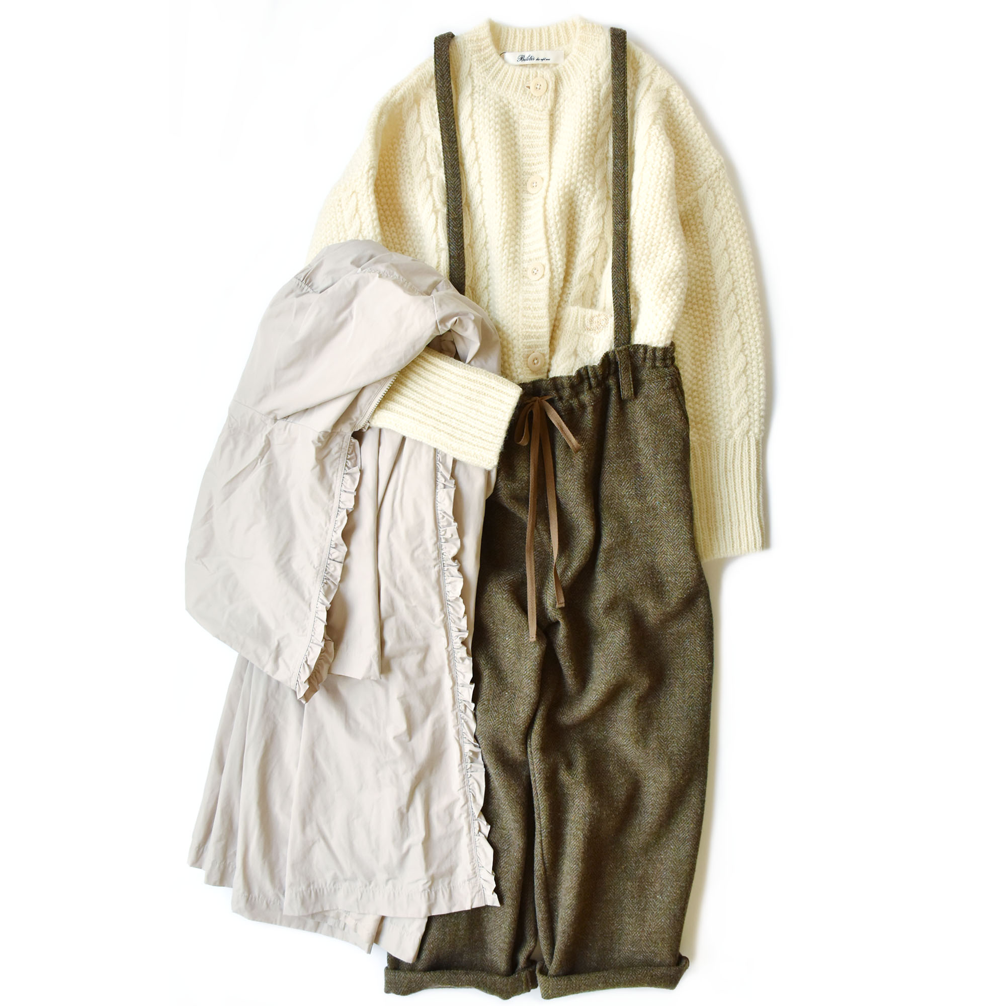 ニットとツィードとコートと：Bilitis dix-sept ans | SUNNY CLOUDY