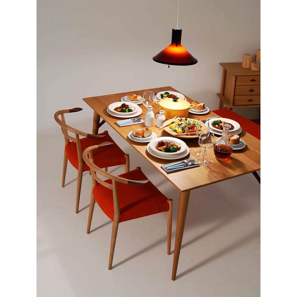 日進木工 WHITE WOOD テーブル WOT-681 日進木工 / ニッシンモッコウ