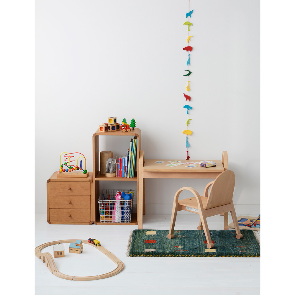 日進木工 ac-cent キッズチェア KIC-002 日進木工 / ニッシンモッコウ