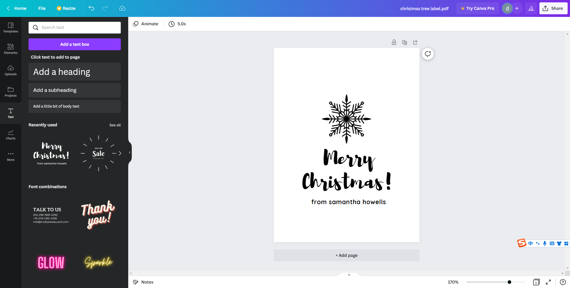 ITPP941 How to Print Christmas Tree Labels – MUNBYN Help Center