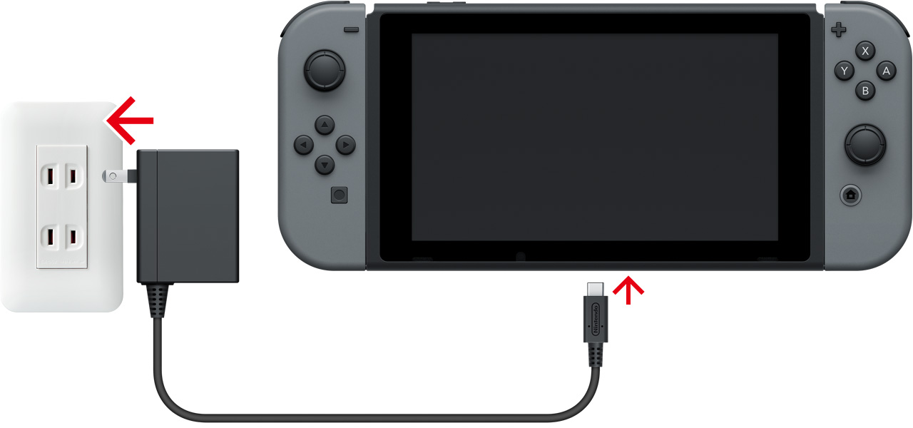 充電のしかた｜Nintendo Switch サポート情報｜任天堂サポート