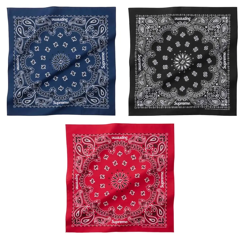 Supreme®/Hav-A-Hank Bandanas (Pack of 3) | Supreme 24ss