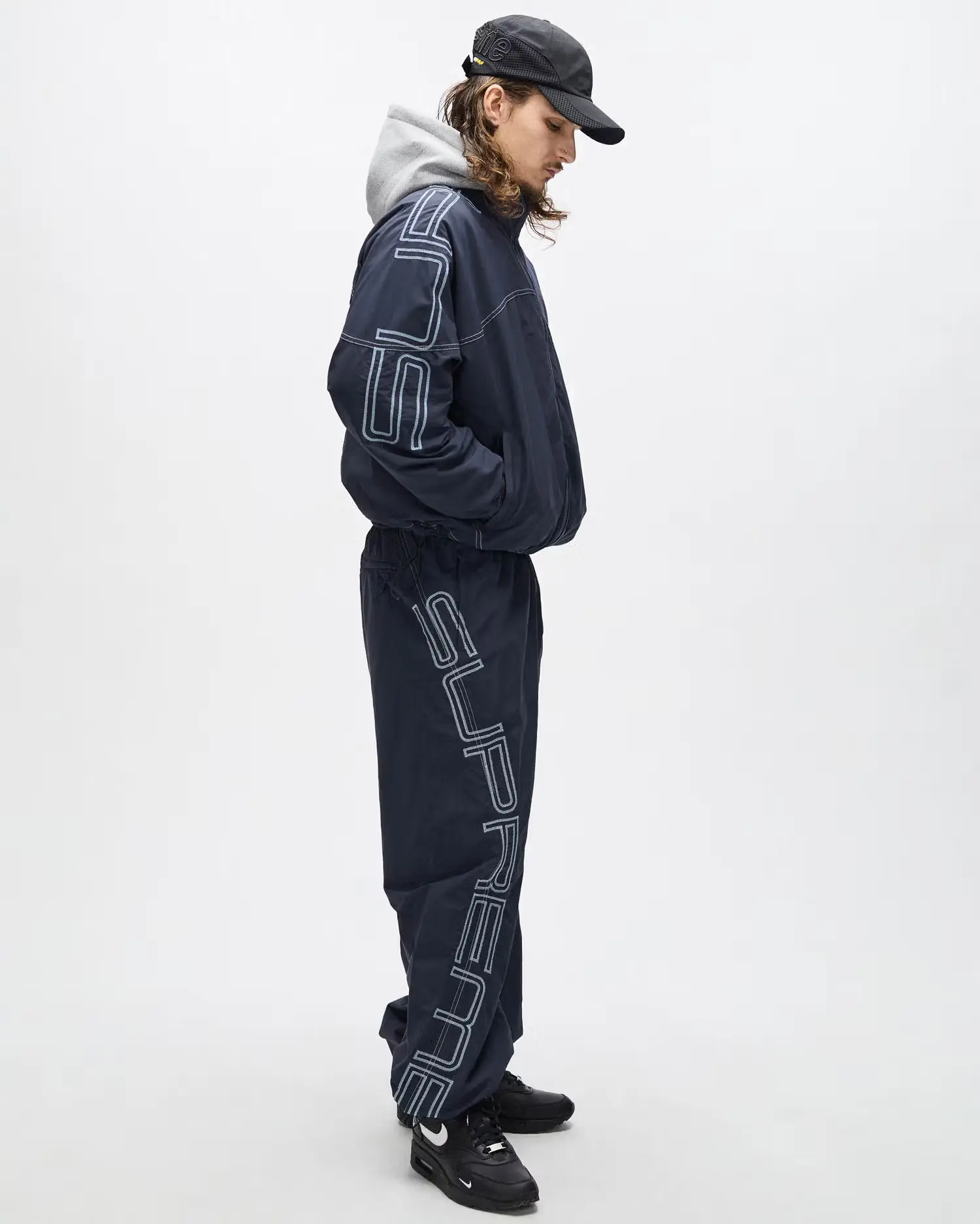 Spellout Embroidered Track Jacket | Supreme 25ss