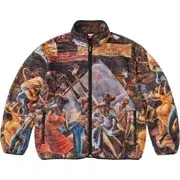 Supreme/Ernie Barnes Fleece Jacket | Supreme 25ss