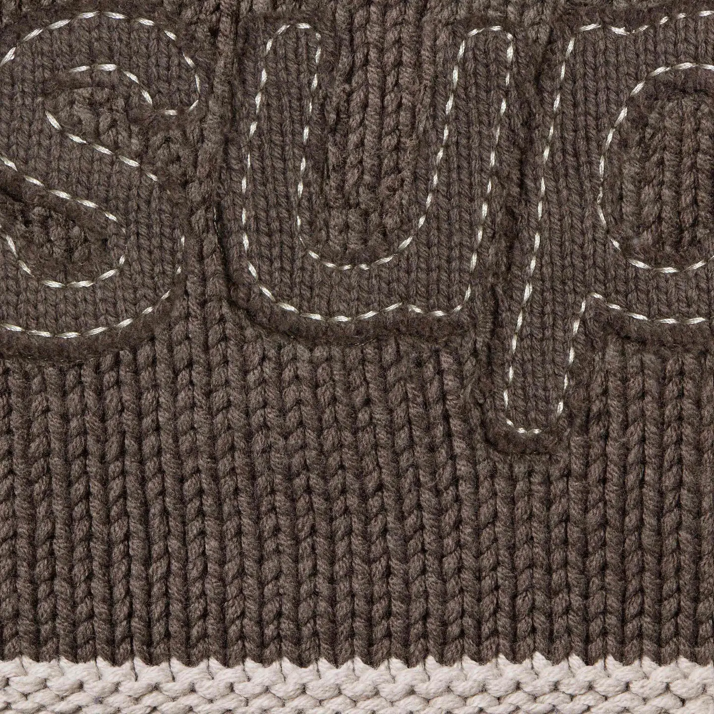 Tonal Appliqué Sweater | Supreme 25ss