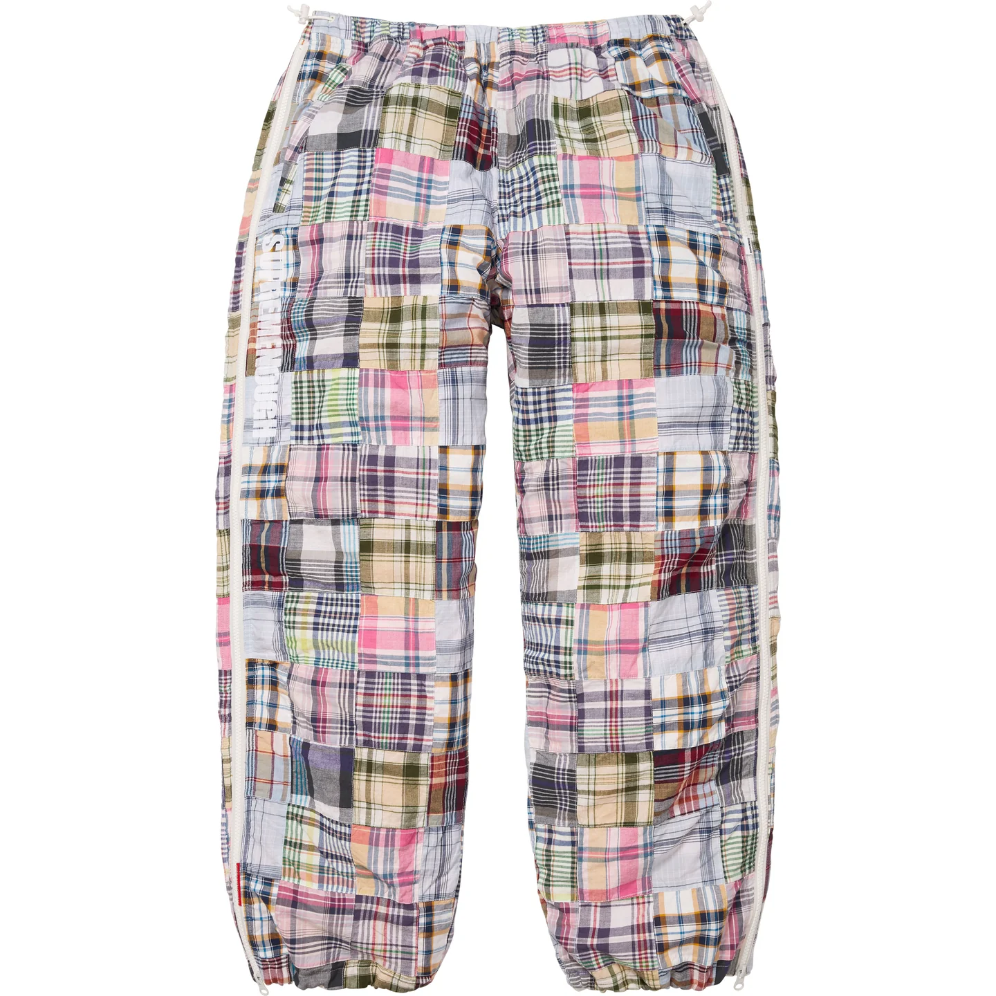 Supreme®/GOODENOUGH Patchwork Madras Full Zip Track Pant | Supreme