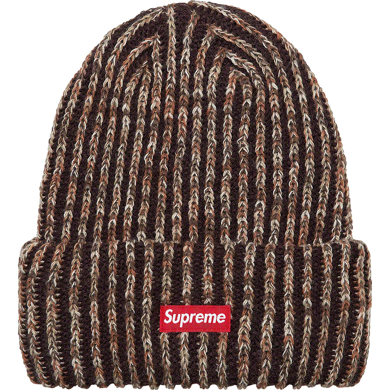 Rainbow Knit Loose Gauge Beanie | Supreme 21fw