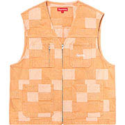 Patched Denim Vest | Supreme 21ss