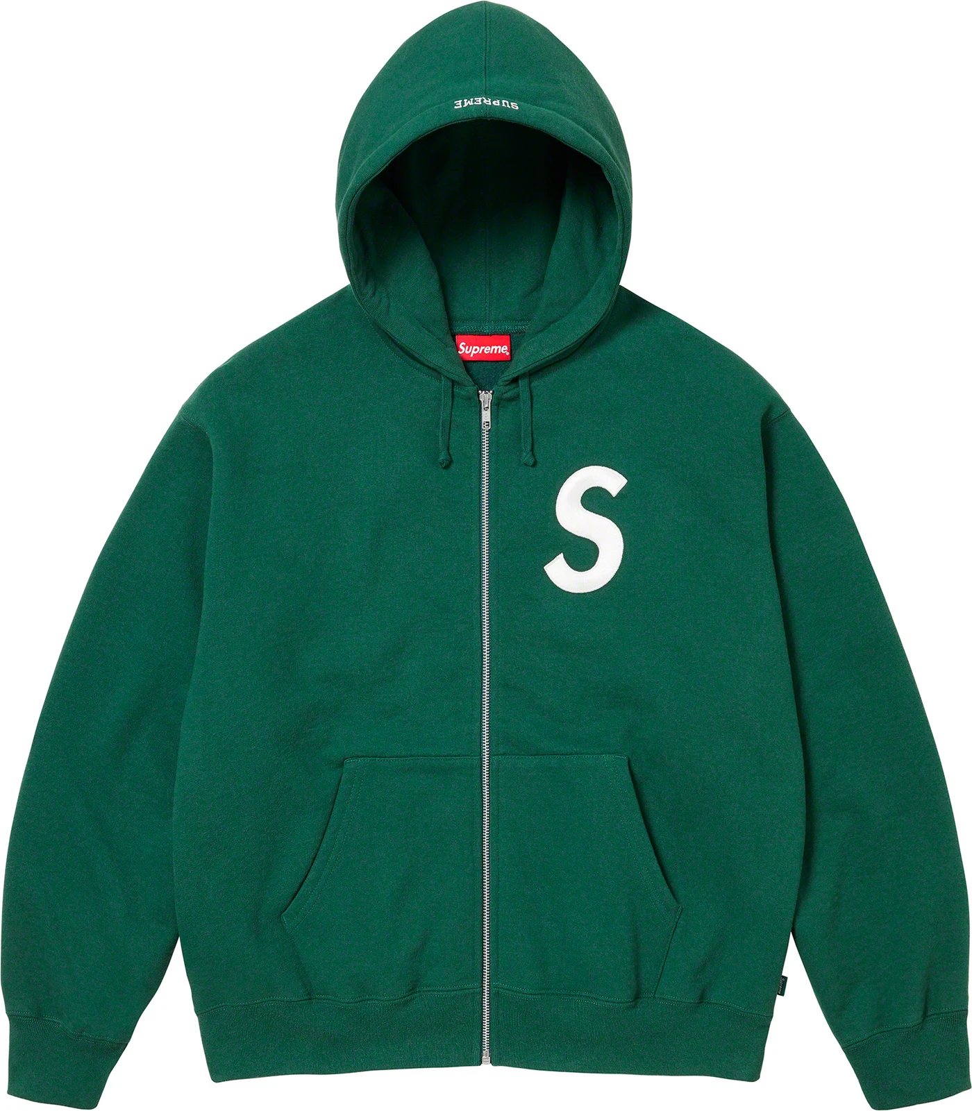 S Logo Zip Up Hooded Sweatshirt | Supreme 23fw