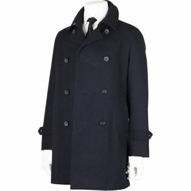 WEB限定/OUTLET】【SL】ウールブレンドダブルトレンチベルテッドコート