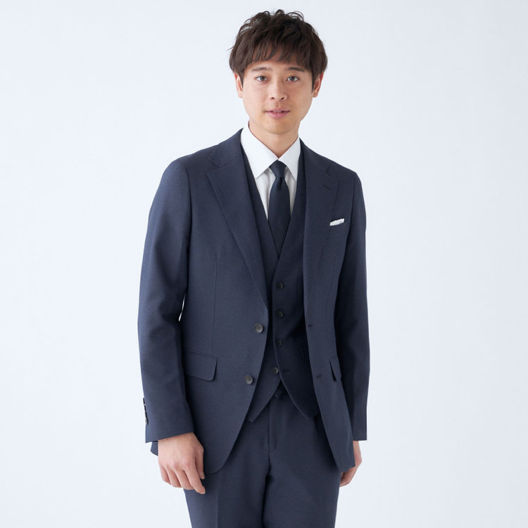 発送在庫あり】【CLASSICO TAPERED】【秋冬】2釦シングルスリーピース