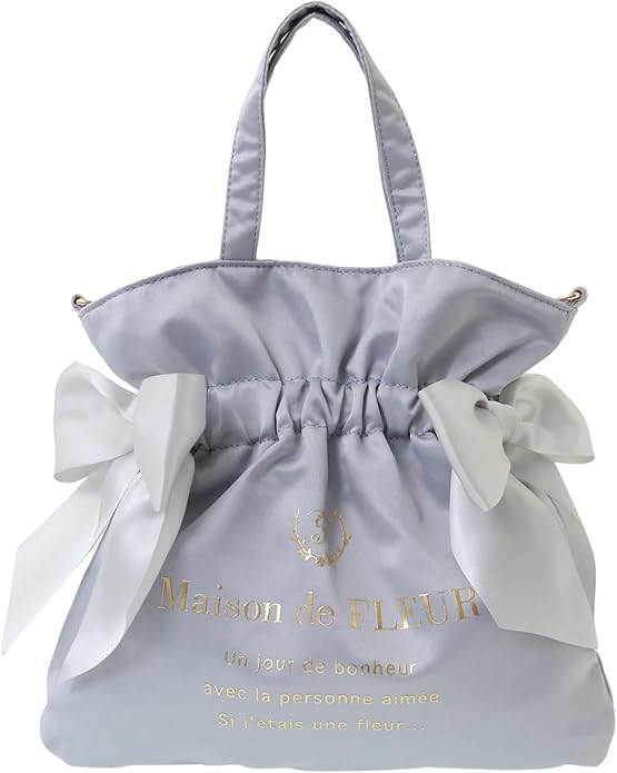 Maison De Fleur Satin Two Way Bag – Suteki Gifts